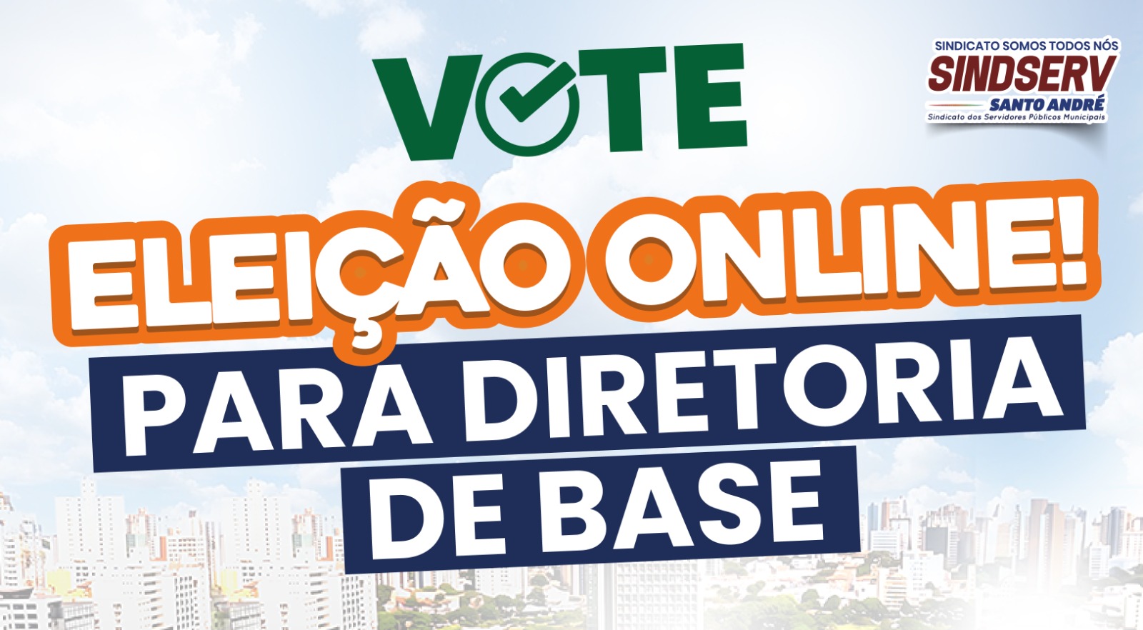 Eleição Representante de base, link para votar!