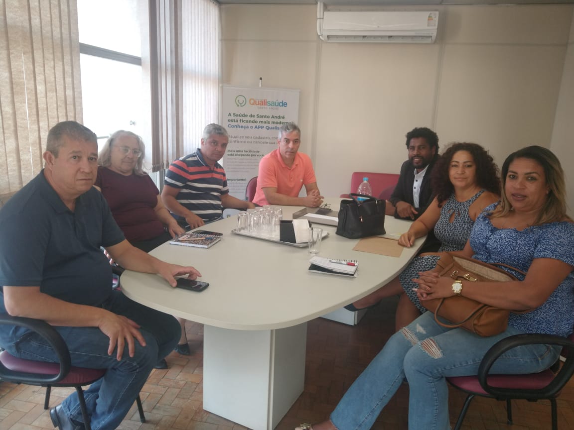 Imagem de Após encontro com Sindserv Santo André, Secretário de Saúde agenda reunião com CHM