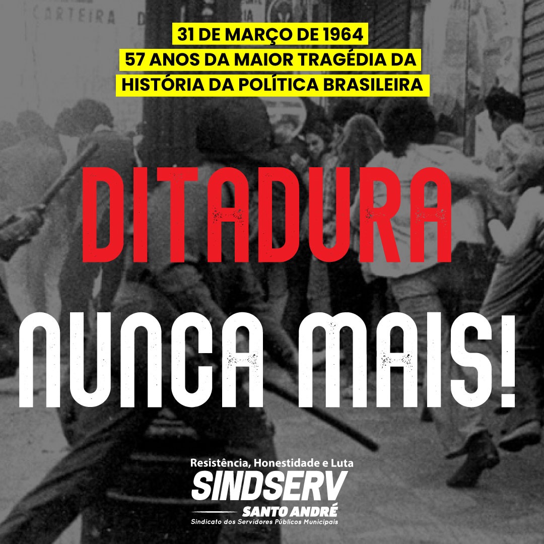 Imagem de Golpe Militar de 1964: Brasil não tem o que comemorar