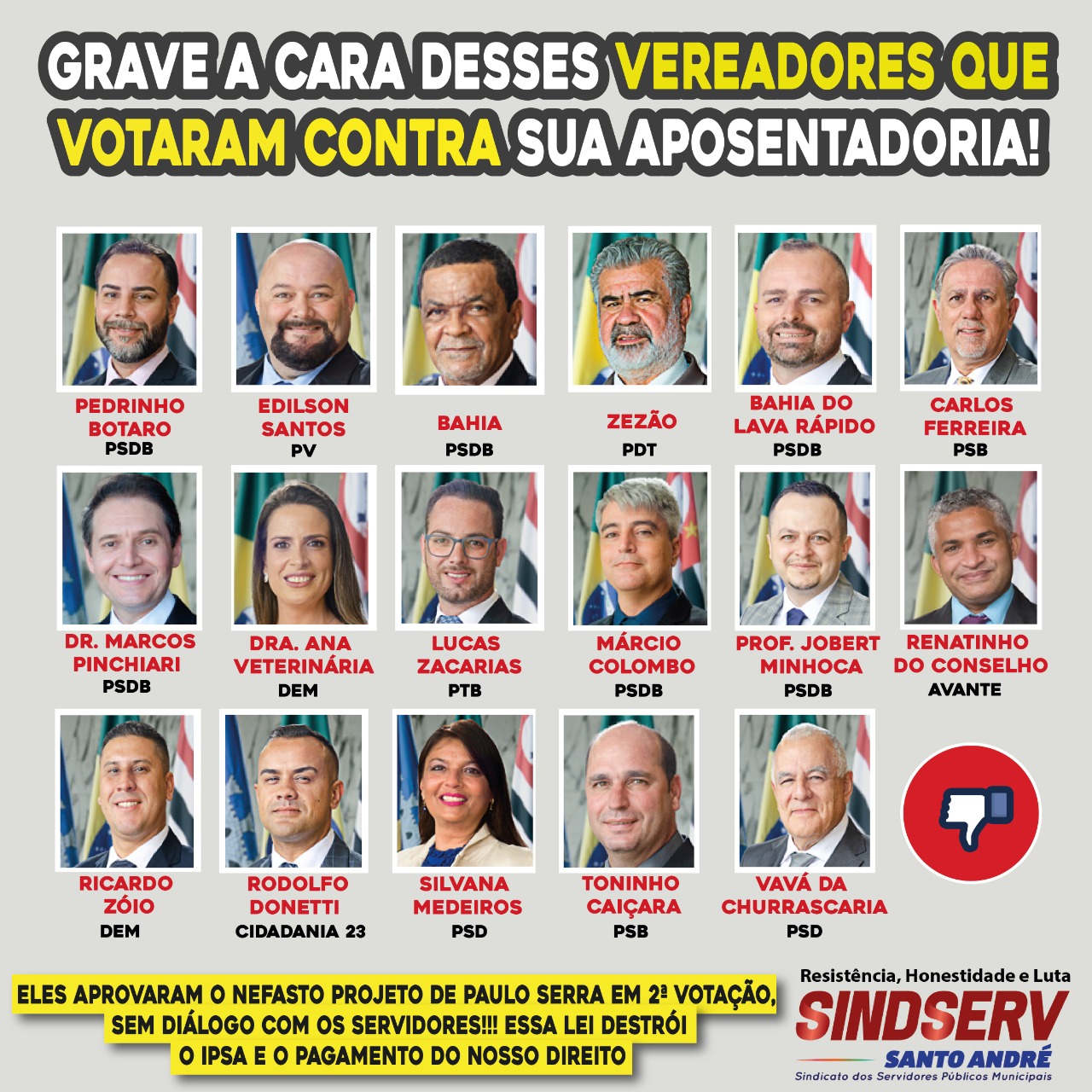 Imagem de Vergonha! Projeto de Lei que destrói Previdência é aprovado pela Câmara