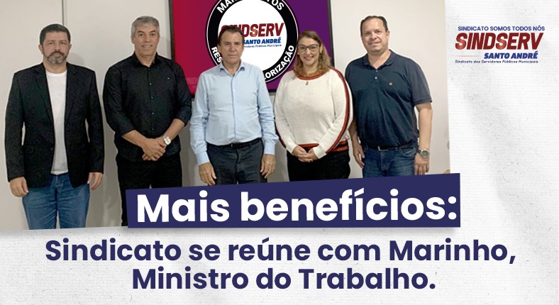Imagem de Sindserv e Marinho se reúnem para oferecer cursos gratuitos de letramento digital para associados