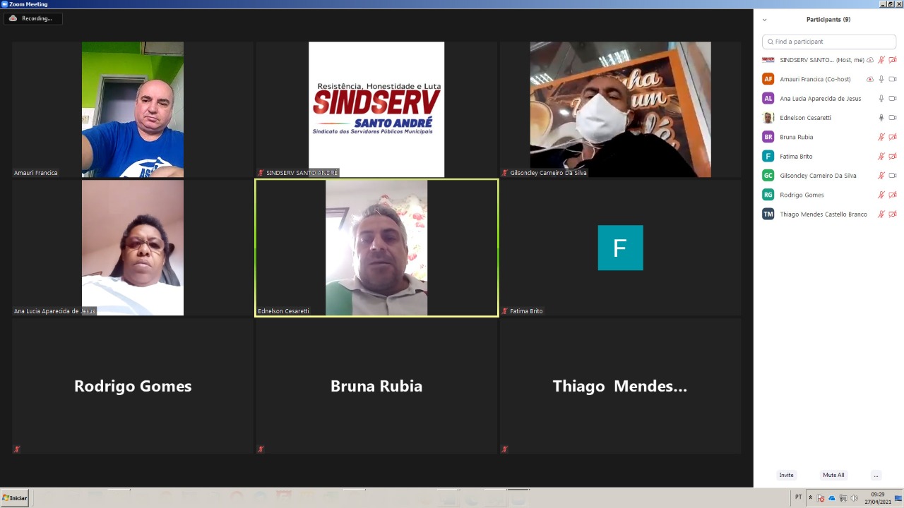 Imagem de Diretora de base debate ações do Dia Internacional dos Trabalhadores 