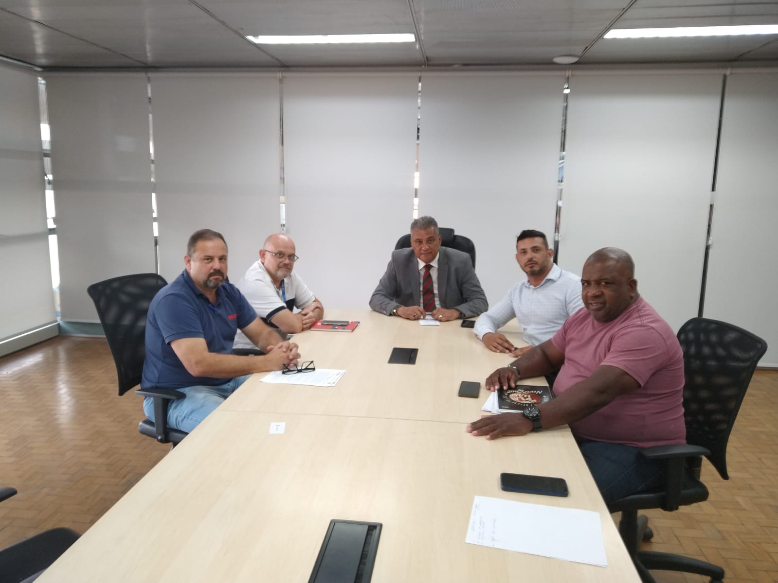 Imagem de Sindserv Santo André reforça pautas da GCM com o Secretário de Segurança