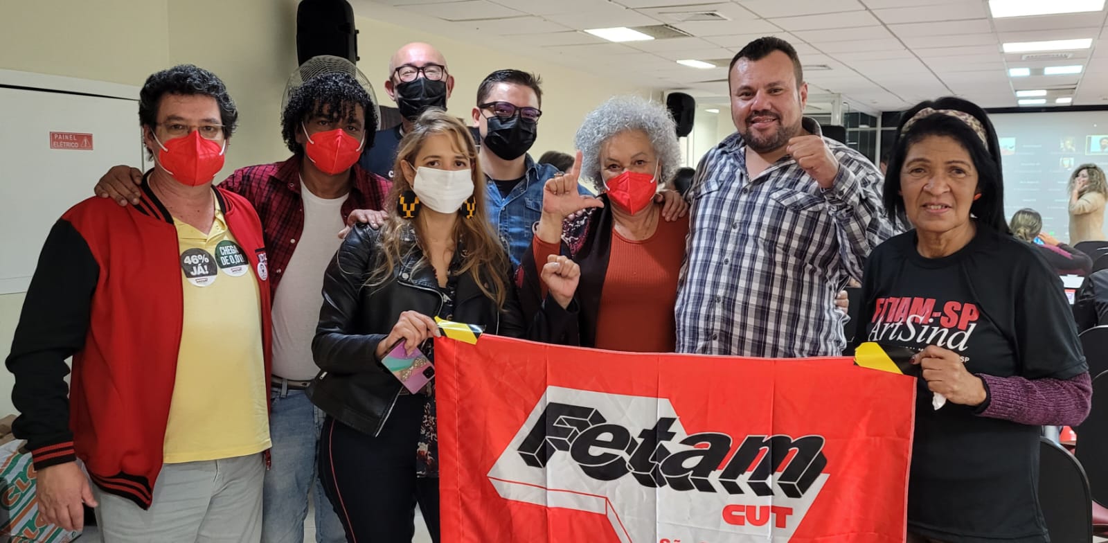 Imagem de Sindserv participa de reunião da Confetam-CUT para fortalecer lutas em defesa do servidores e do serviço público