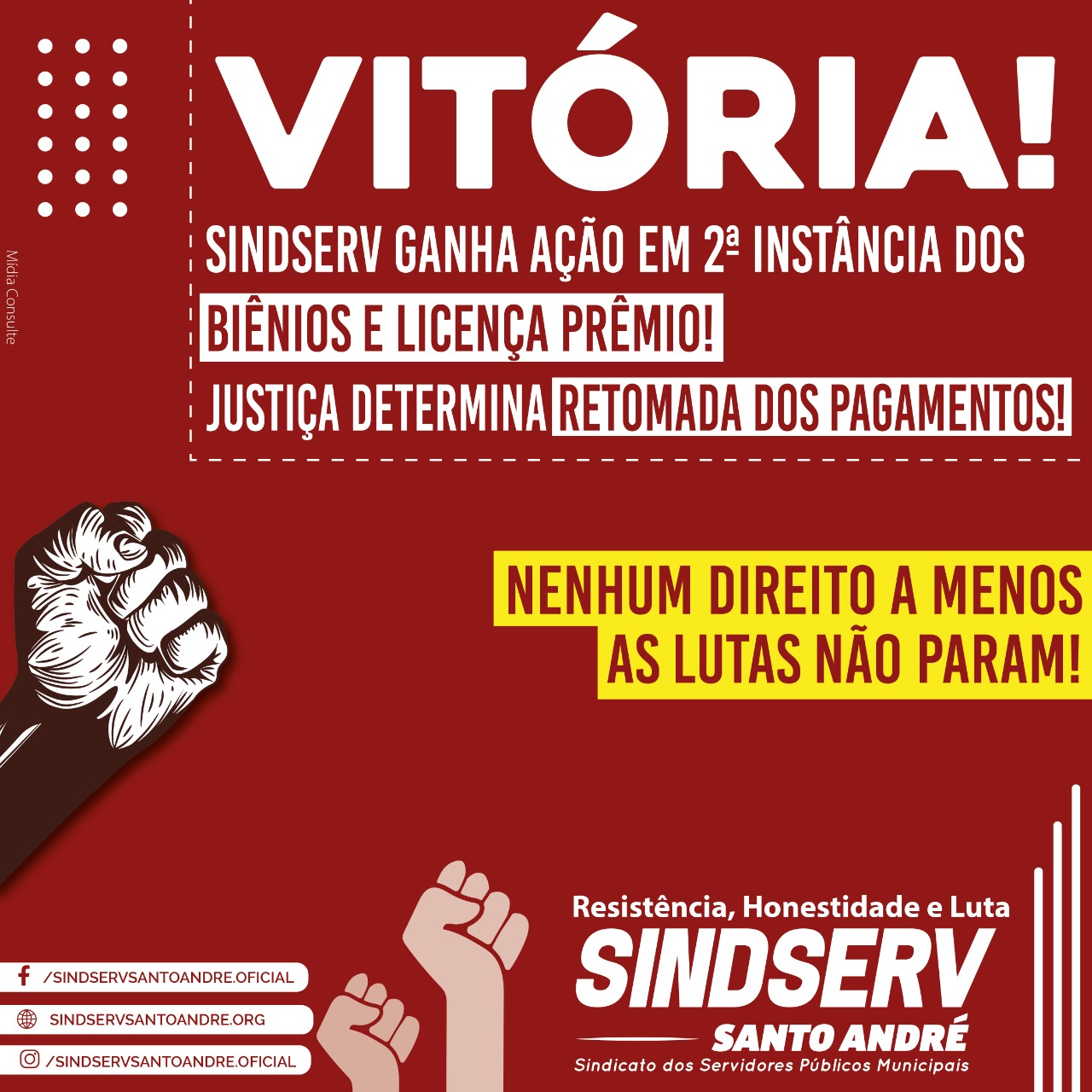 Imagem de Justiça acata ação do Sindserv sobre o pagamento dos biênios e licença prêmio
