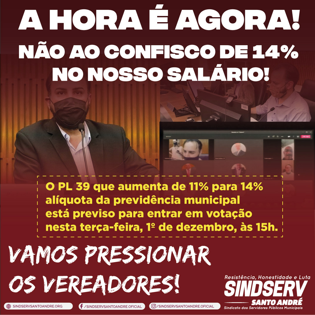 Imagem de Chegou a hora de pressionar os vereadores e vereadoras!