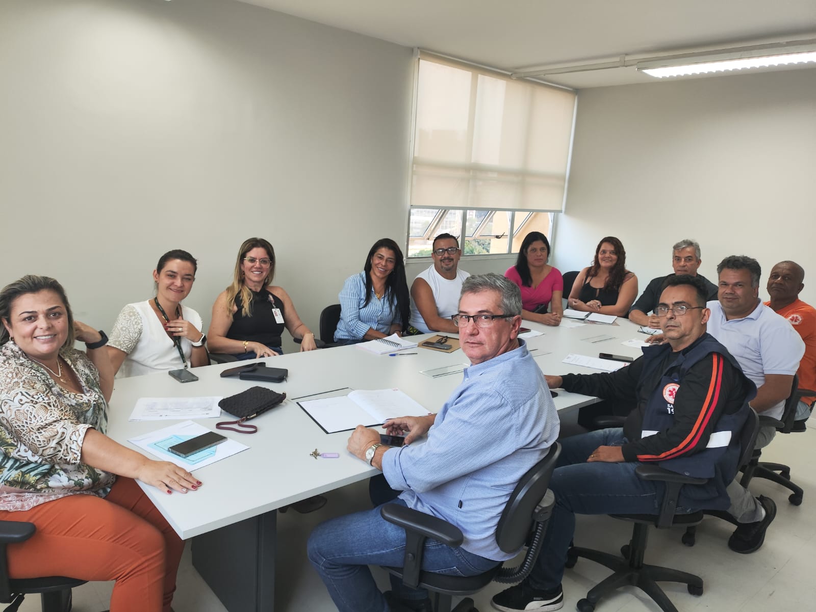 Imagem de Sindserv e Comissão do SAMU debatem pautas com Departamento de Gestão Administrativa