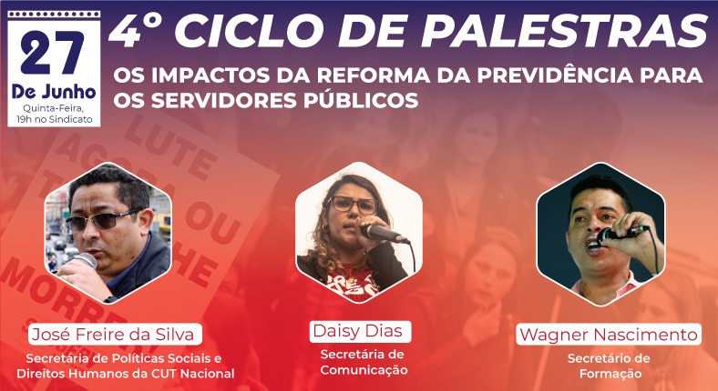 Imagem de Previdência: 4º Ciclo de Palestras acontece na próxima quinta (27)