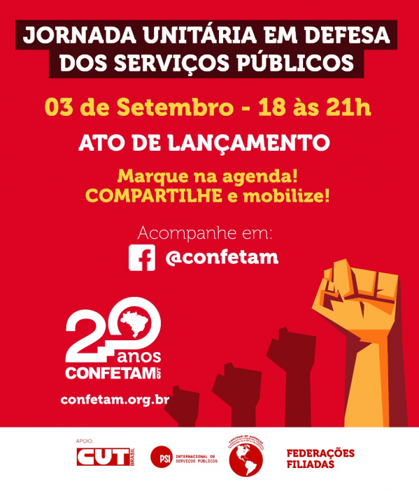 Imagem de Participe da Jornada em Defesa dos Serviços Públicos