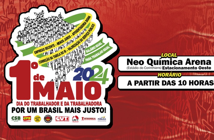 Imagem de 1º de Maio das centrais sindicais acontecerá no Estádio do Corinthians 