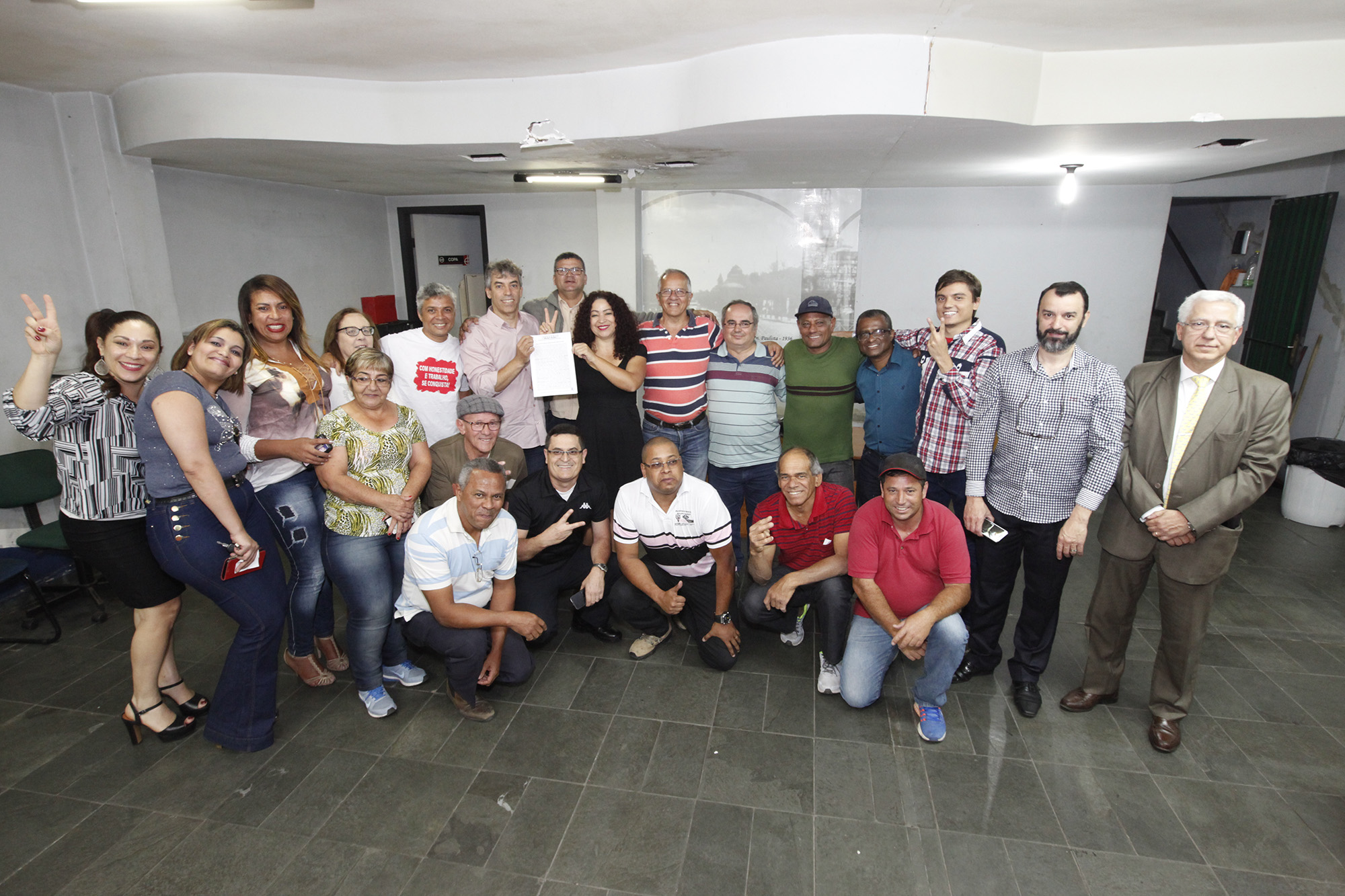 Imagem de Nova Diretoria Colegiada e de Base é empossada no Sindserv Santo André 