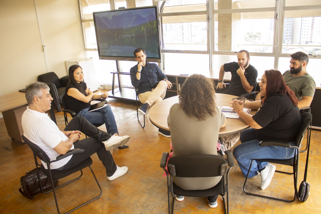 Imagem de Sindserv Santo André conversa com PMSA sobre condições de trabalho  dos AIEs 