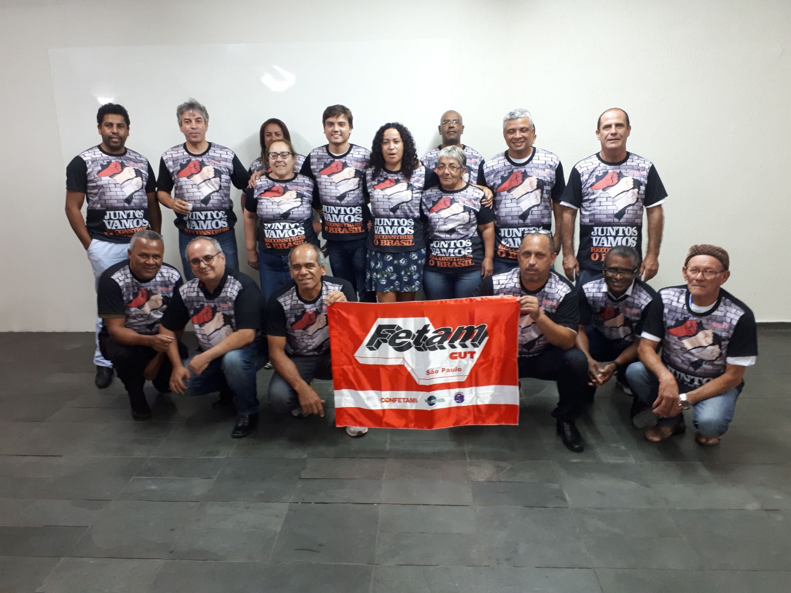 Imagem de Sindserv Santo André adere à Campanha “Juntos Vamos Reconstruir o Brasil” da Confetam

