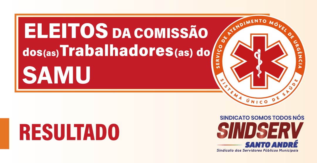 Imagem de Confira os eleitos para Comissão dos Trabalhadores do SAMU de Santo André