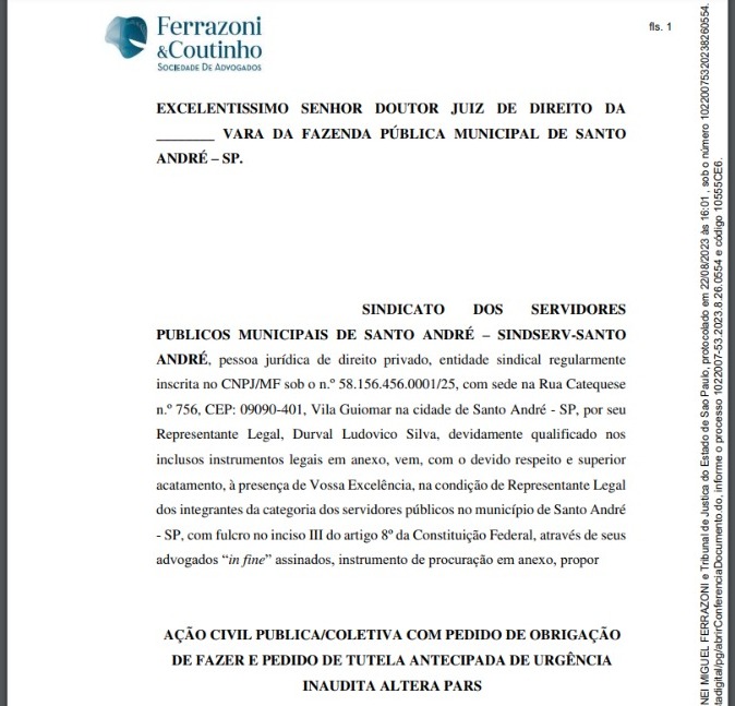 Imagem de Sindicato exige em ação civil pública refeição digna e fiscalização da PMSA e CRAISA 