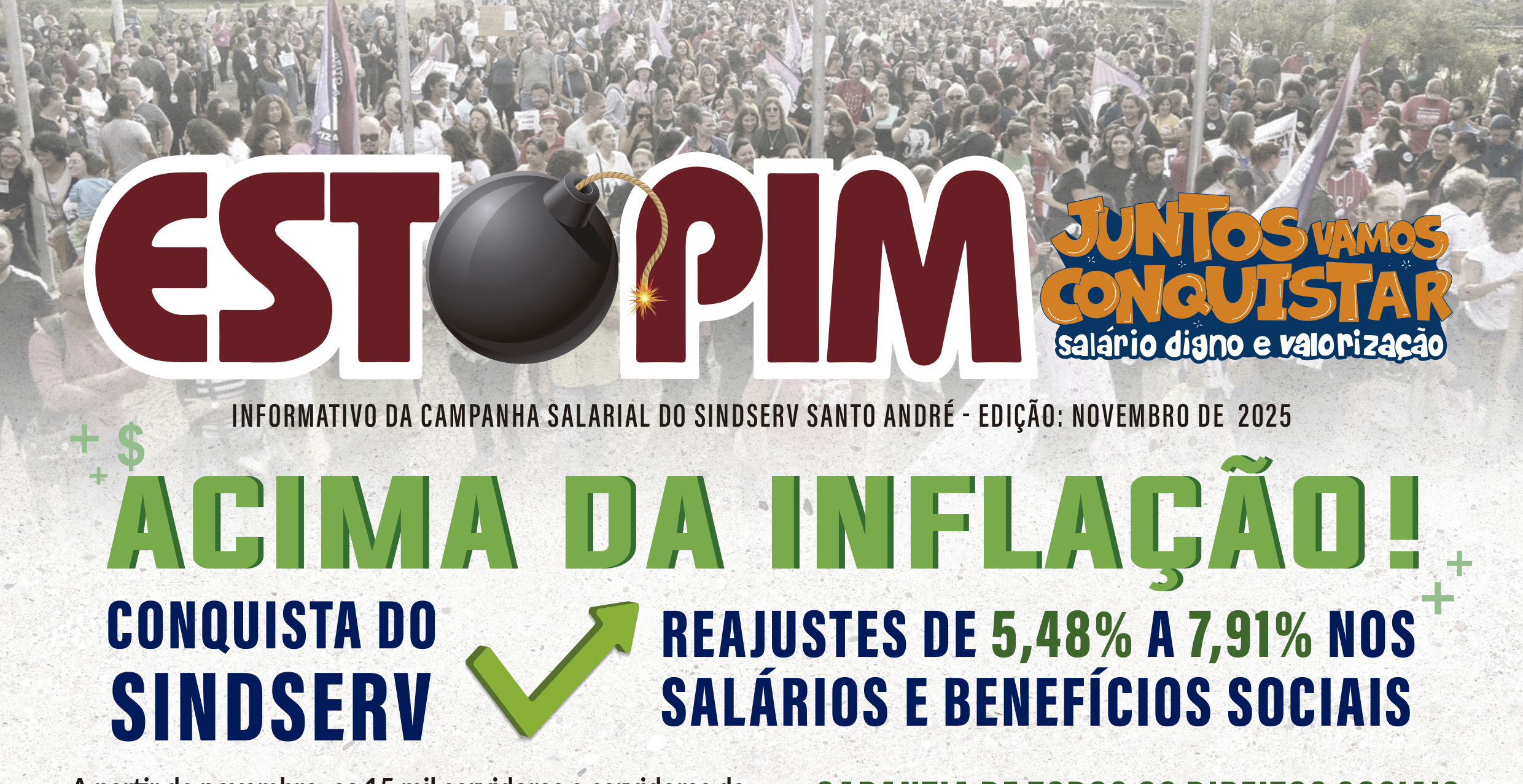 Imagem de Confira como ficarão os salários com os reajustes de 5,48% a 7,91%