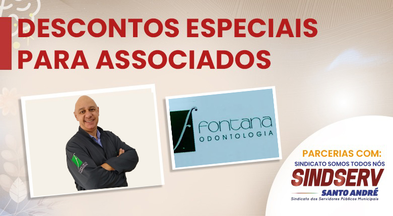 Imagem de Saúde e Sorriso: Sindserv Santo André firma parceria com a Fontana Odontologia