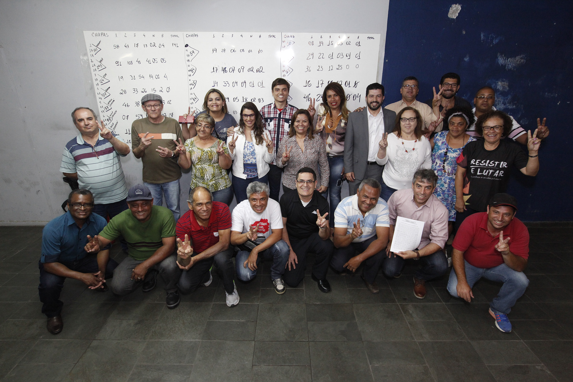 Imagem de Conheça os eleitos da diretoria Colegiada e de base para Direção do Sindserv Santo André