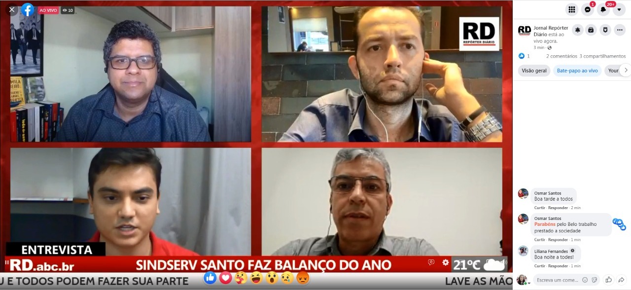 Imagem de “Foi um ano muito difícil para todos os servidores” afirmam dirigentes do Sindserv ao RDtv
