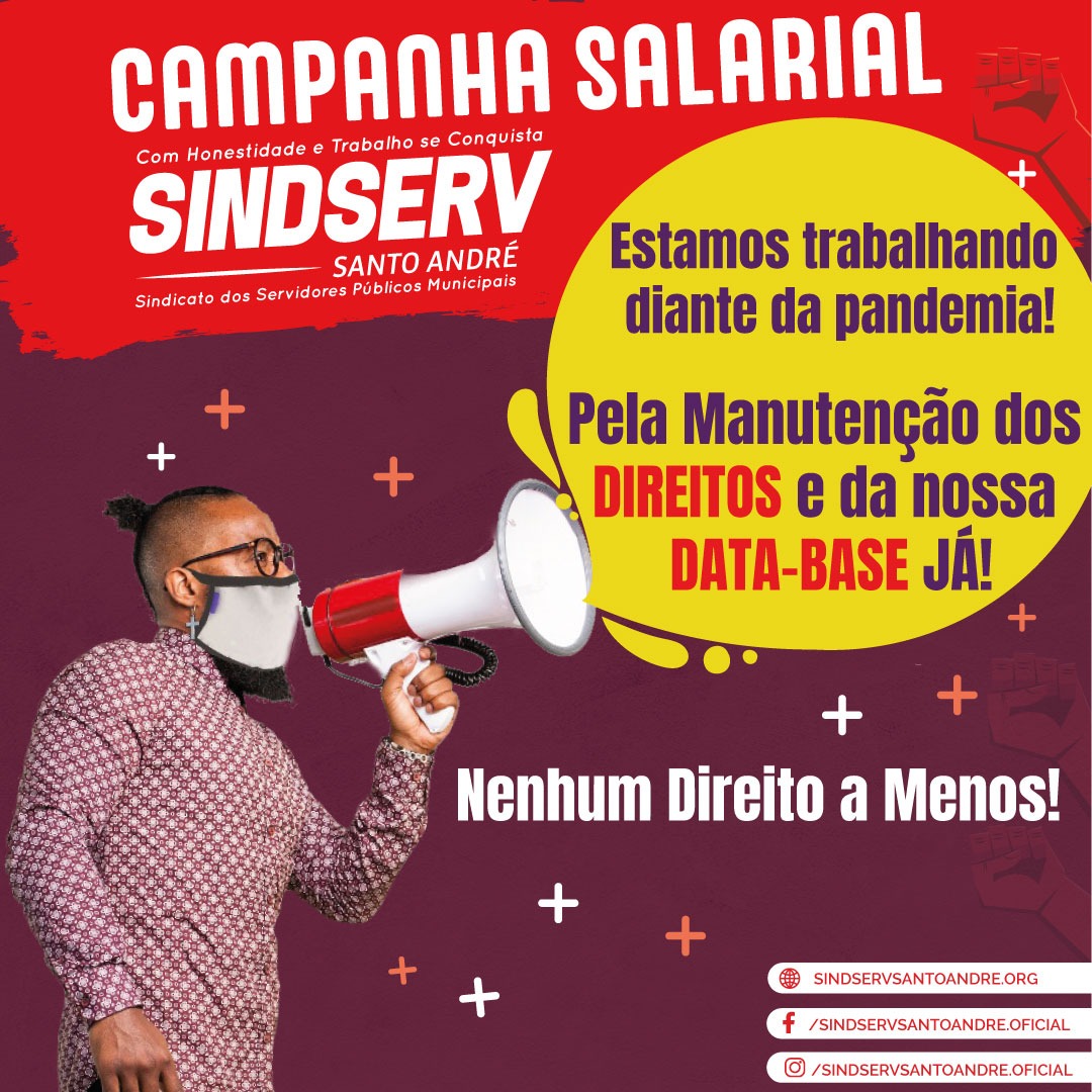 Imagem de Sindserv Santo André exige da Administração resposta sobre Pauta da Data-base 1º de maio