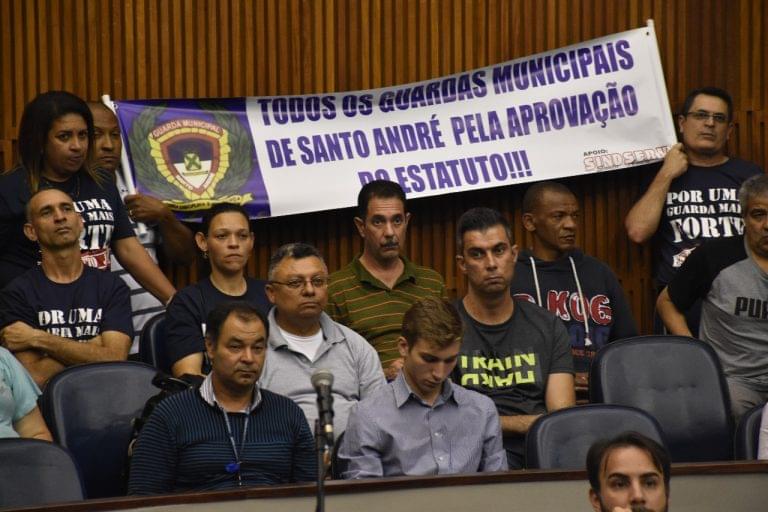 Imagem de Vitória: Sindserv Santo André parabeniza novo Estatuto da GCM  que chega à Câmara Municipal 
