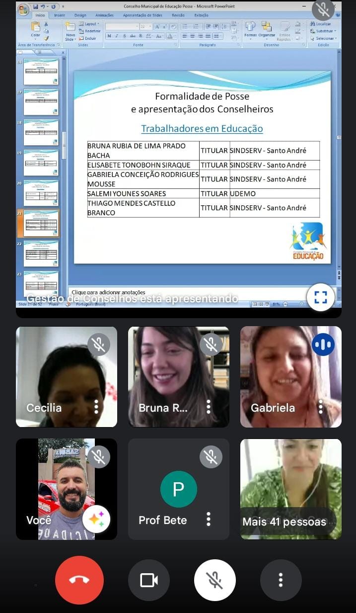 Imagem de Sindserv parabeniza novos conselheiros do CME