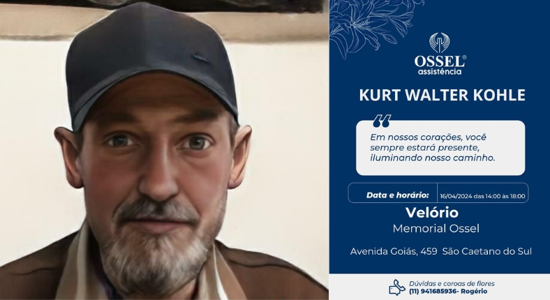 Imagem de Sindserv Santo André lamenta falecimento do servidor Kurt Walter Kohle