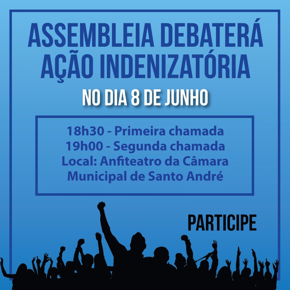 Imagem de Sindicato convoca servidores para esclarecer sobre ação indenizatória em prol da categoria