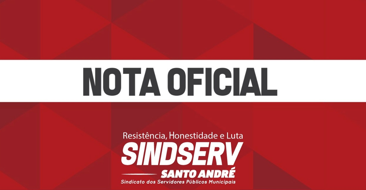 Imagem de Nota de repúdio aos ataques de ódio e machistas de Rodrigo Gomes à Diretoria do Sindserv Santo André 
