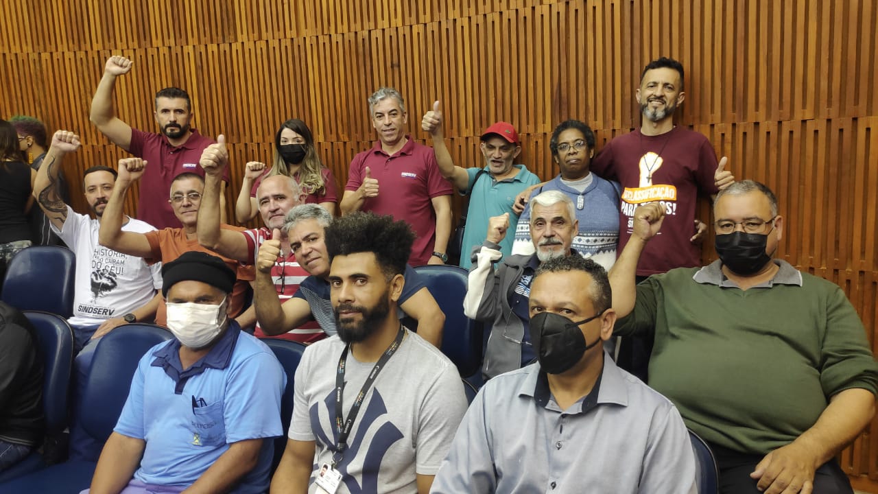 Imagem de Sindserv parabeniza categorias reclassificadas e intensificará luta para que todas sejam atendidas 