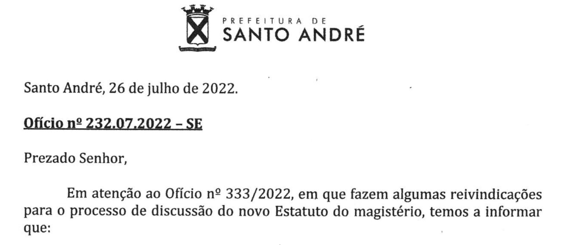Imagem de Sindserv recebe resposta da Secretaria de Educação sobre Comissão do Estatuto do Magistério
