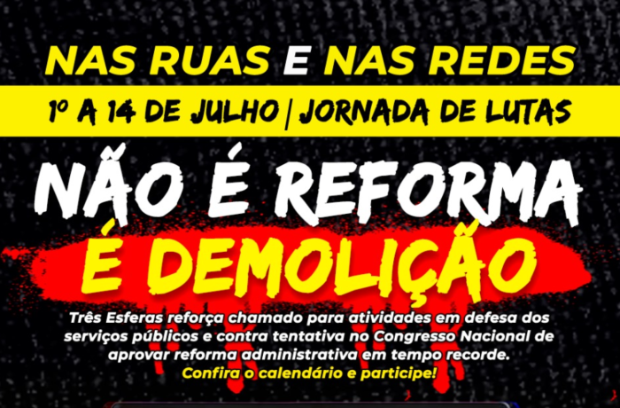 Imagem de Três Esferas convoca Jornada de Lutas contra a volta da PEC 32