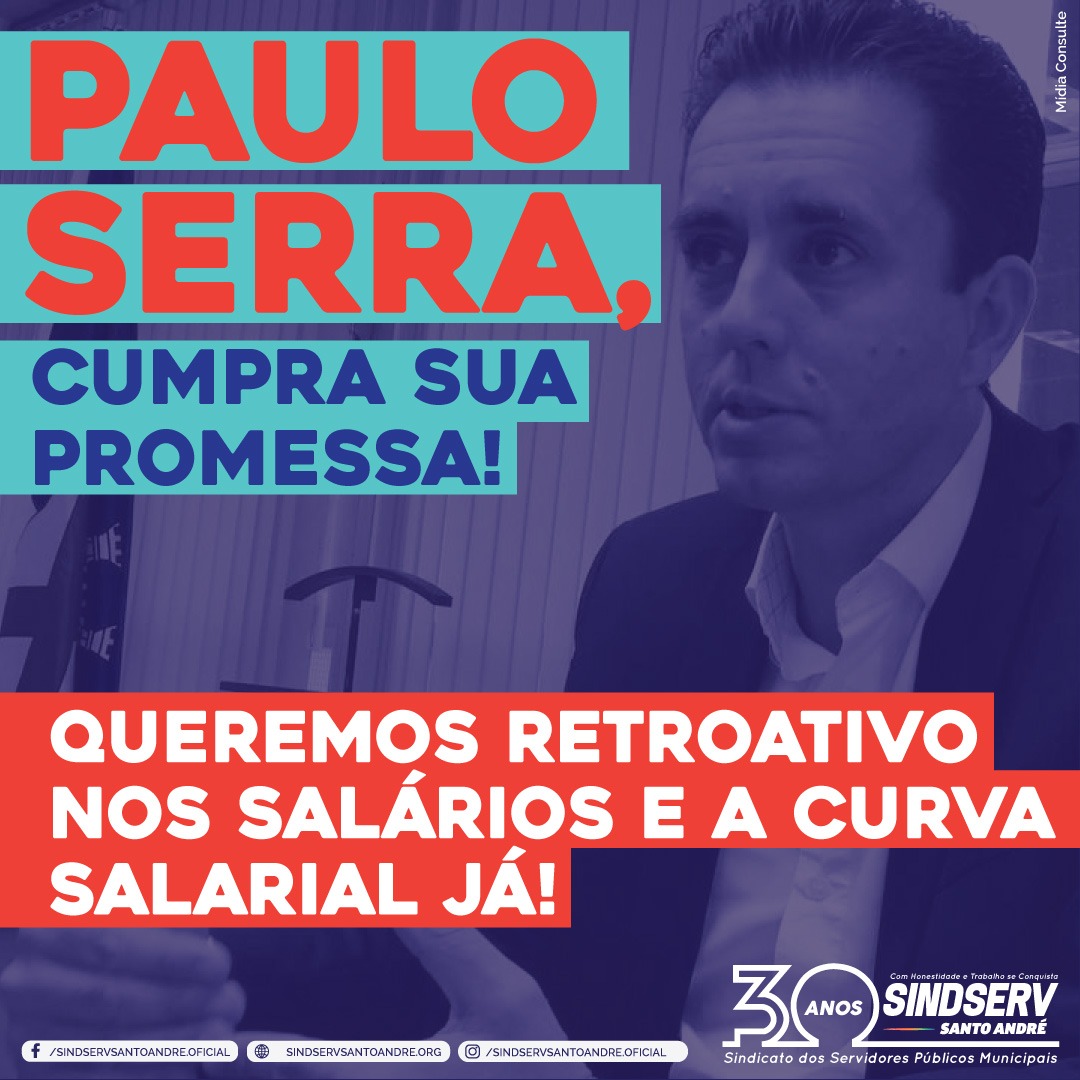 Imagem de Nossa luta pelo retroativo nos salários e a curva salarial continuam! 