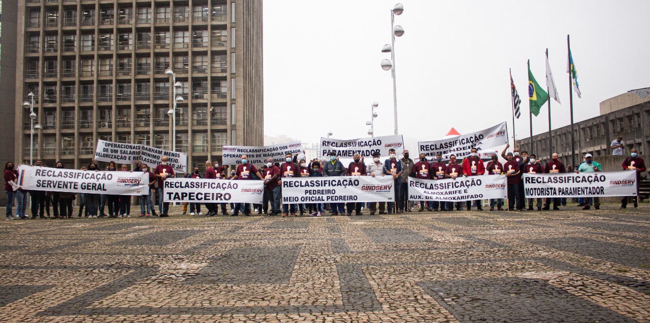 Imagem de Sindserv cobra resposta do Acordo Coletivo e Reclassificações em Ato público
