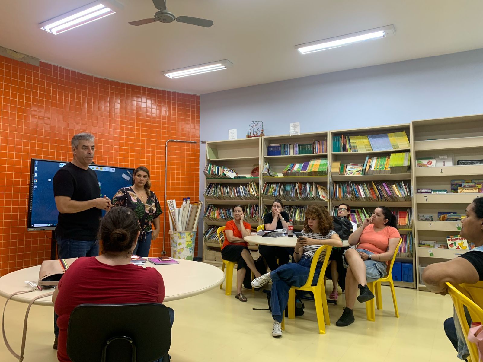 Imagem de  Sindserv participa de RPS na EMEEIF Tarsila do Amaral 