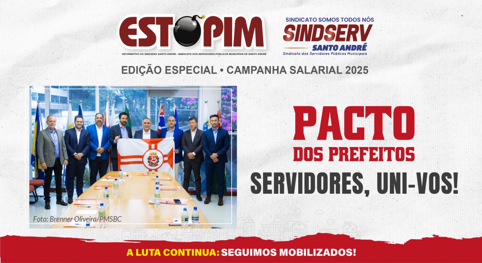 Imagem de Servidores Uni-vos: prefeituras de SP e do ABCD aplicam política de arrocho e parcelamento dos reajustes 